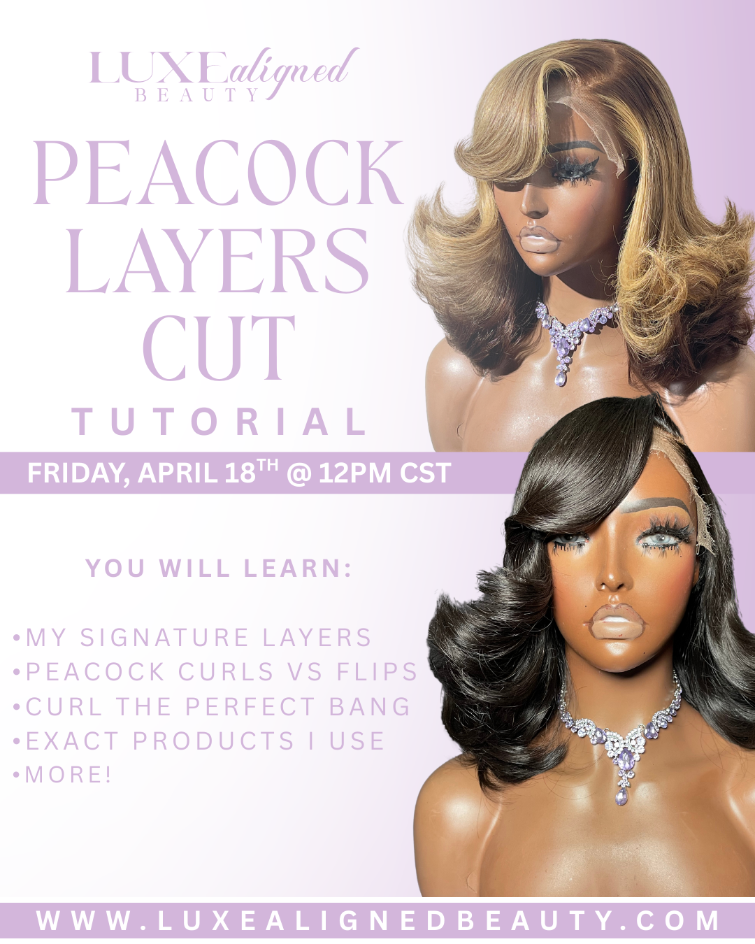 Peacock Layers Cut Tutorial