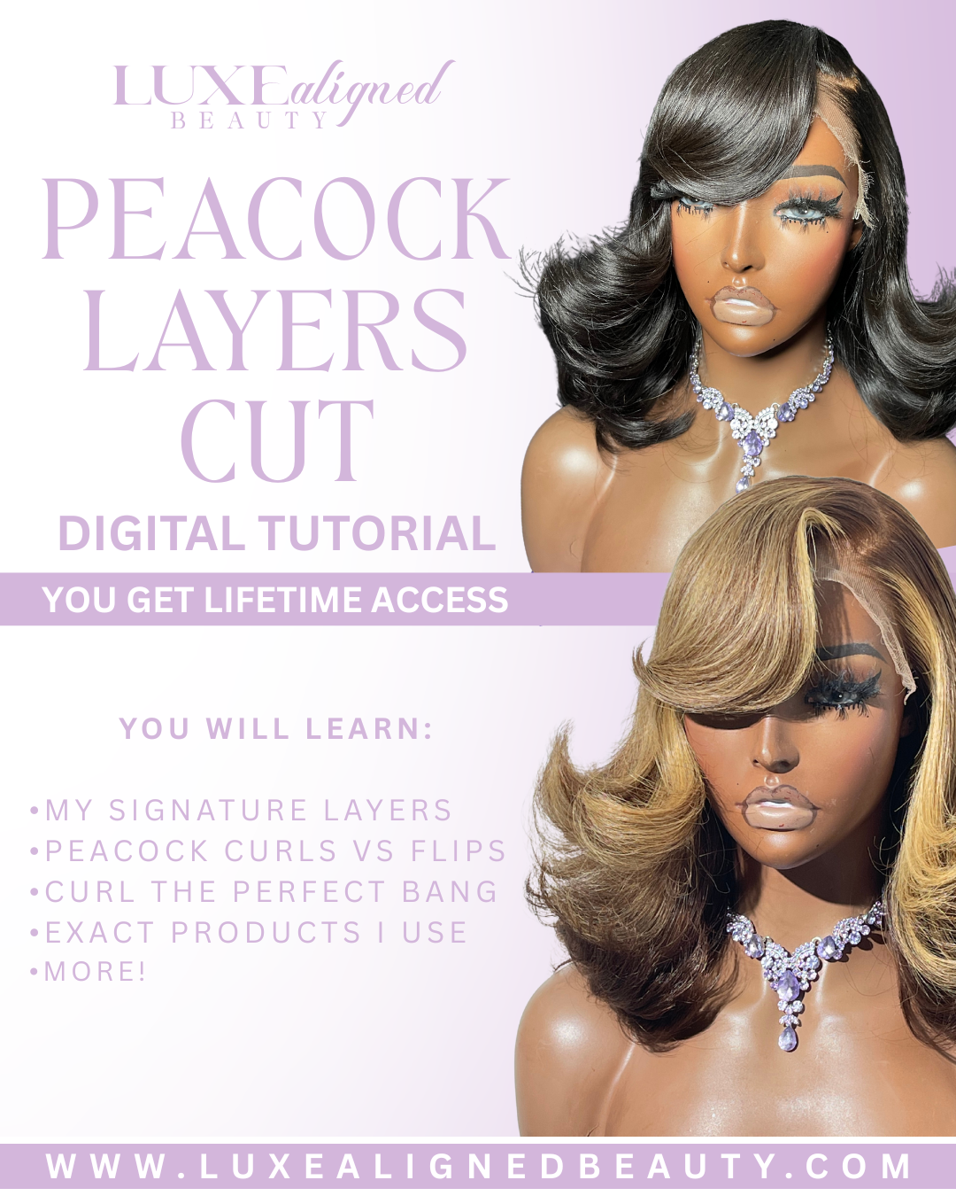 Peacock Layers Cut Tutorial